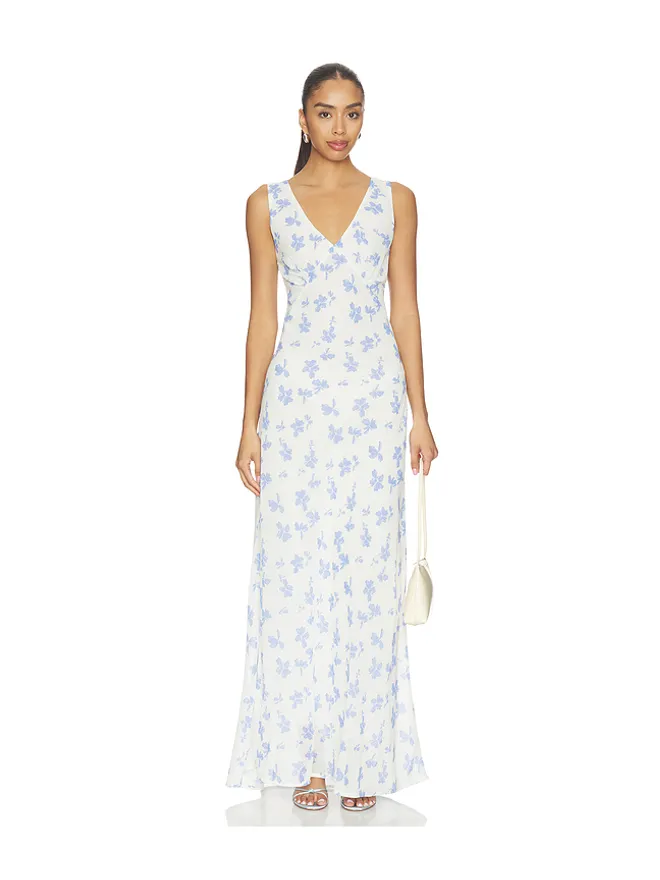 Especia Especia AINALOA ドレス - White,Blue.の商品画像