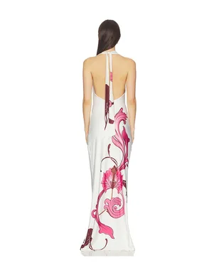 Especia MOONFLOWER ドレス - Ivory,Pink. - サムネイル3
