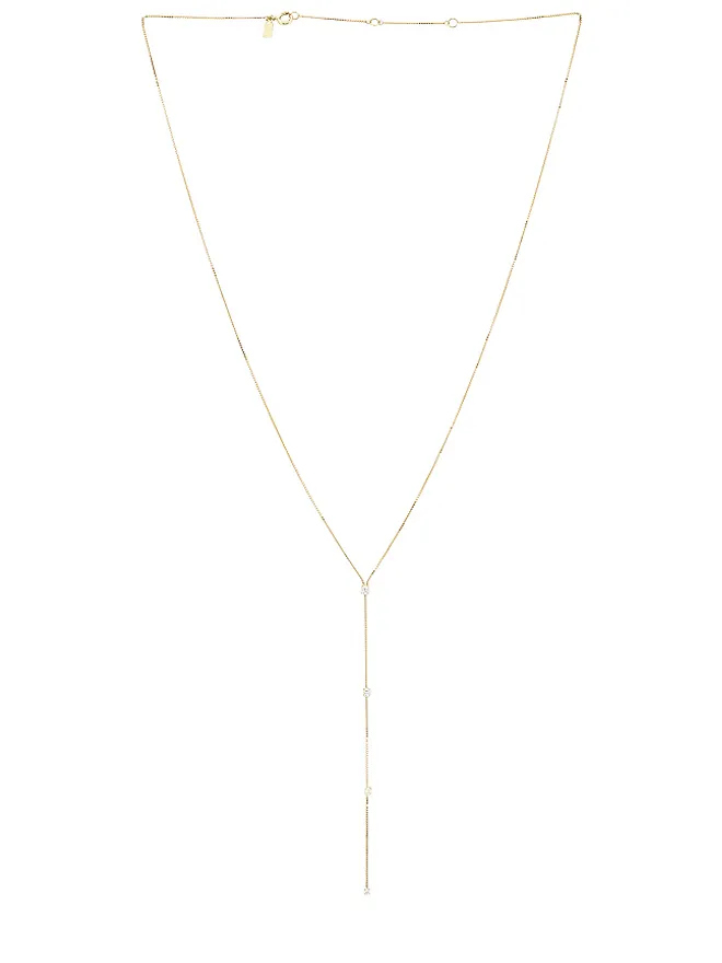EF COLLECTION EF COLLECTION DIAMOND CALLAE ラリエットネックレスの商品画像