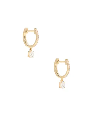 EF COLLECTION OVAL DROP DIAMOND MINI アクセサリー - サムネイル1