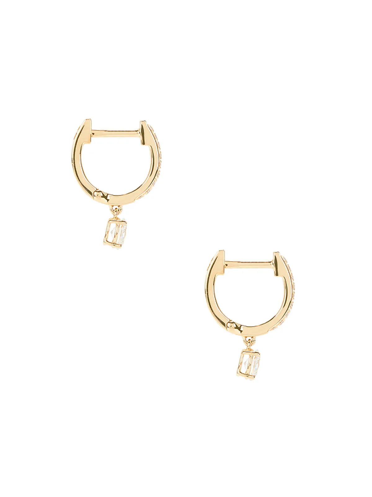 EF COLLECTION OVAL DROP DIAMOND MINI アクセサリー - 画像2