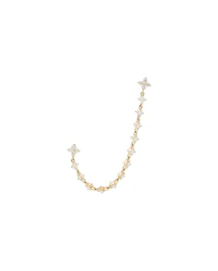 EF COLLECTION DIAMOND ダングルイヤリング - サムネイル1