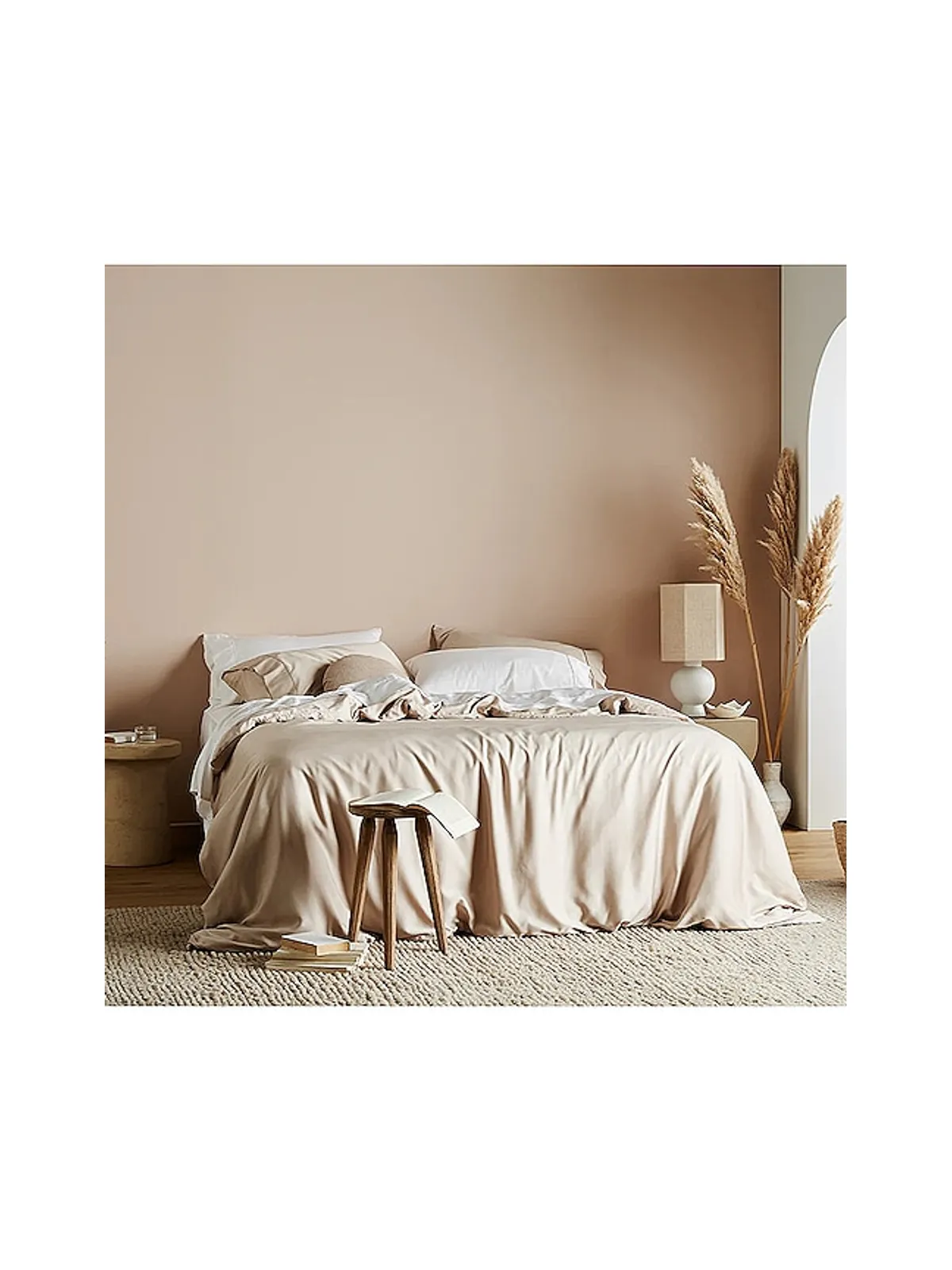 Ettitude SATEEN SOLID DUVET COVER 掛け布団カバー - 画像4