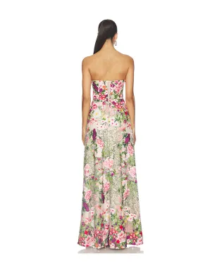 ELLIATT FLORA ドレス - Nude,Fuchsia. - サムネイル4