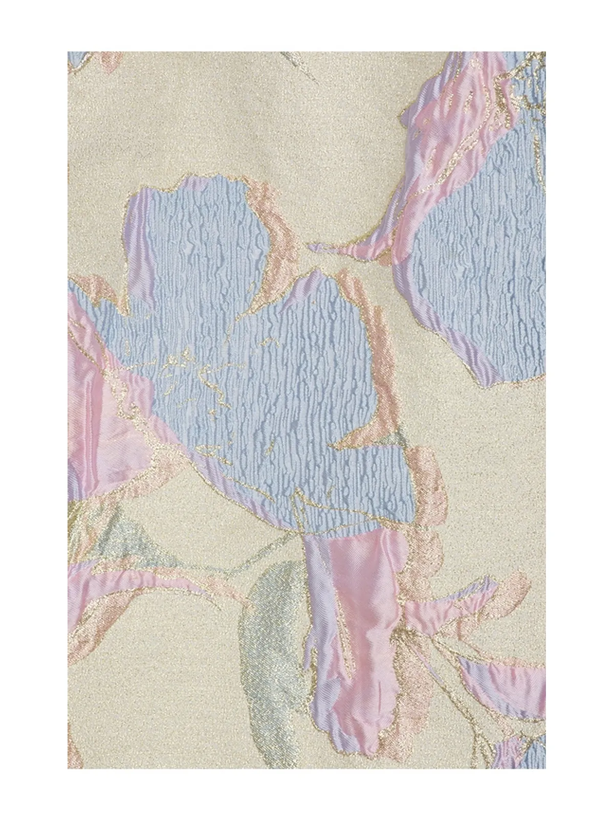 ELLIATT MARLENE ドレス - Metallic Gold,Baby Blue. - 画像4