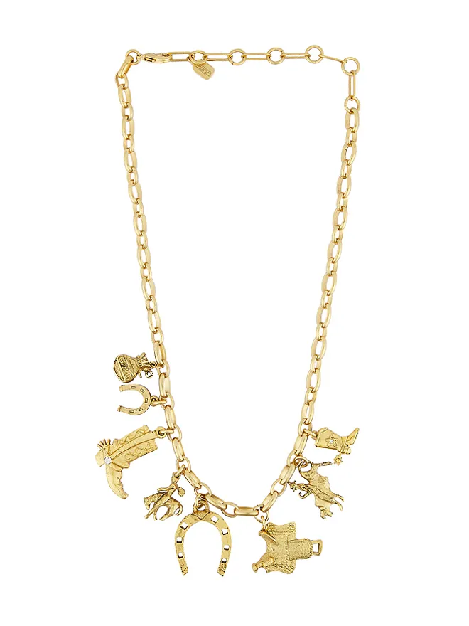 Elizabeth Cole Elizabeth Cole DAKOTA チャームネックレスの商品画像