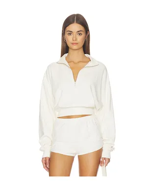 Eterne Cropped Half-zip Sweatshirt - サムネイル1