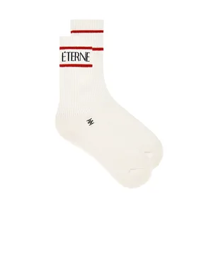 Eterne Logo Sport Sock - サムネイル1