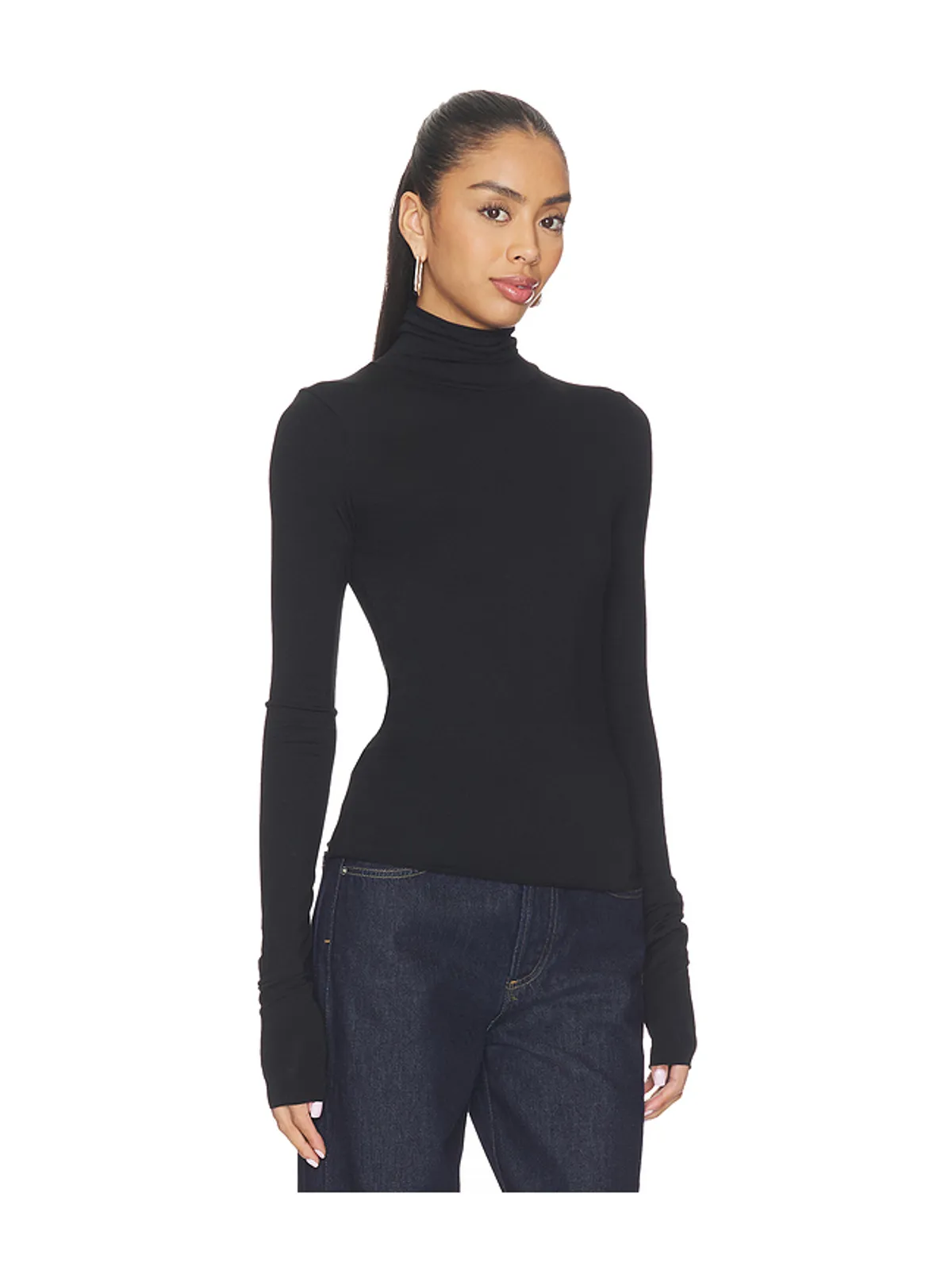 Eterne FITTED TURTLENECK トップ - 画像2