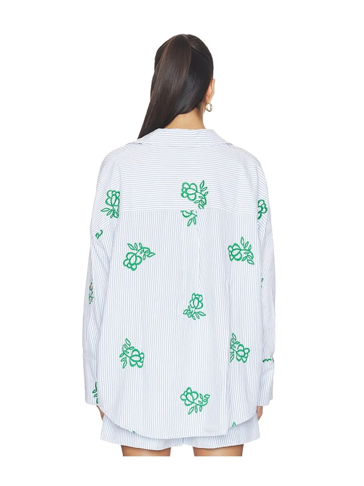 Essentiel Antwerp JALINKI トップ - White,Blue. - 画像3