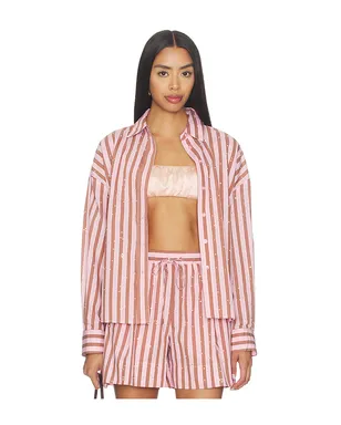 Essentiel Antwerp JELIEF トップ - Pink,Brown. - サムネイル1