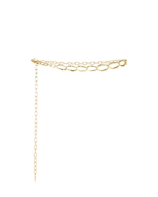 Ettika HAMMERED OVAL LINK チェーンベルト - サムネイル1