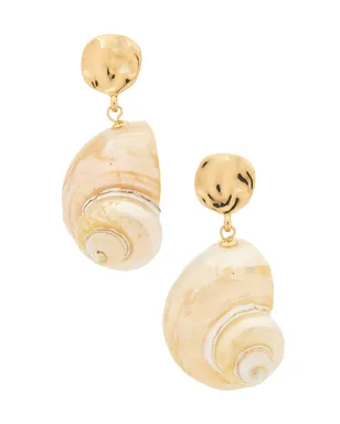 Ettika SUNKEN TREASURE SHELL ドロップイヤリング - サムネイル1