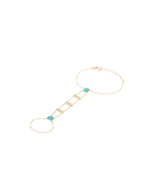 Ettika TURQUOISE SOLSTICE ハンドチェーン - サムネイル1
