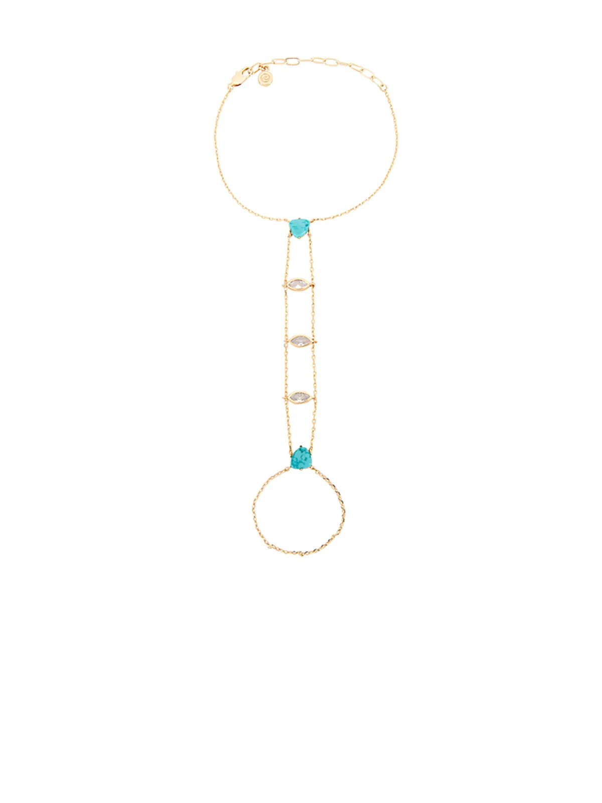 Ettika TURQUOISE SOLSTICE ハンドチェーン - 画像2