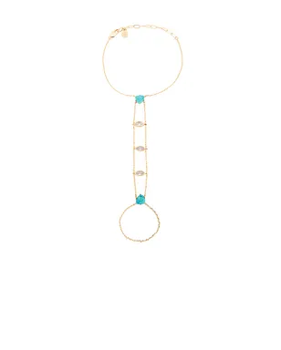 Ettika TURQUOISE SOLSTICE ハンドチェーン - サムネイル2