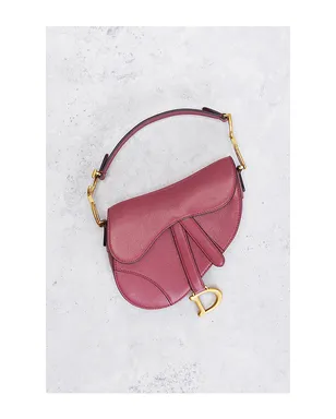 FWRD Renew DIOR サドルバッグ - Mauve,Burgundy. - サムネイル2