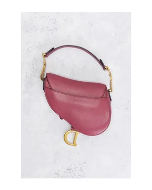 FWRD Renew DIOR サドルバッグ - Mauve,Burgundy. - サムネイル3