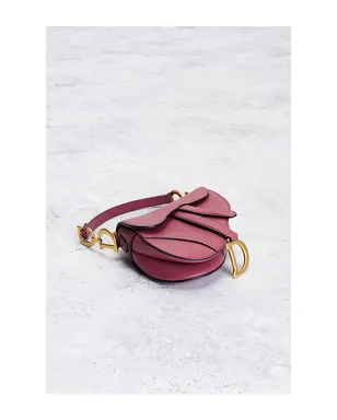 FWRD Renew DIOR サドルバッグ - Mauve,Burgundy. - サムネイル4
