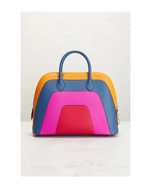 FWRD Renew HERMES ハンドバッグ - Fuchsia,Orange. - サムネイル3