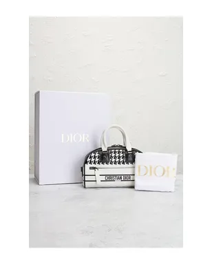FWRD Renew DIOR ハンドバッグ - Black,White. - サムネイル8