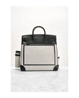 FWRD Renew HERMES ハンドバッグ - Black,Light Grey. - サムネイル3