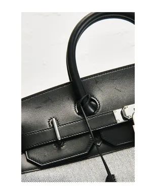 FWRD Renew HERMES ハンドバッグ - Black,Light Grey. - サムネイル5
