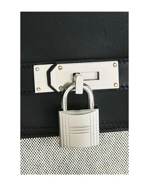 FWRD Renew HERMES ハンドバッグ - Black,Light Grey. - サムネイル6