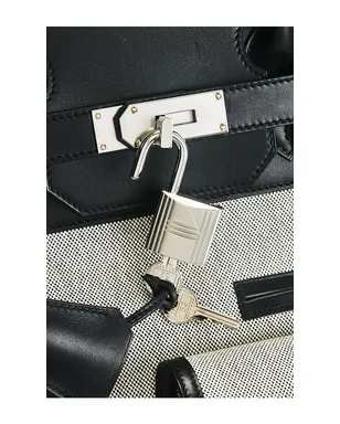 FWRD Renew HERMES ハンドバッグ - Black,Light Grey. - サムネイル7