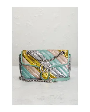 FWRD Renew GUCCI ショルダーバッグ - Metallic Silver,Teal. - サムネイル2