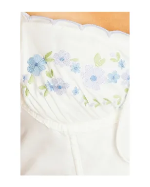 For Love & Lemons TEA TIME ポプリンビスチェミニドレス - サムネイル4