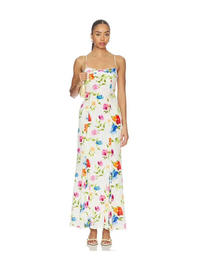 For Love & Lemons For Love & Lemons TROPICAL BLOOM マキシドレスの商品画像