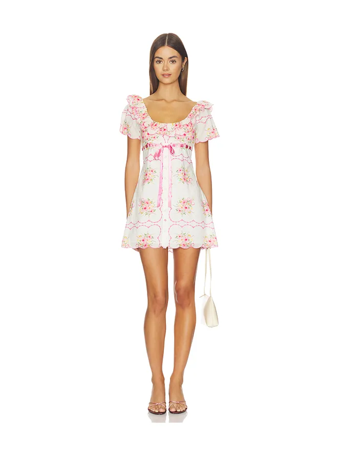 For Love & Lemons For Love & Lemons SCARLETT ミニドレスの商品画像