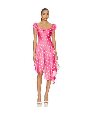 For Love & Lemons LILIAN ミディ丈ドレス - サムネイル1