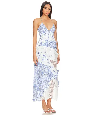For Love & Lemons ROSALYN マキシドレス - サムネイル2