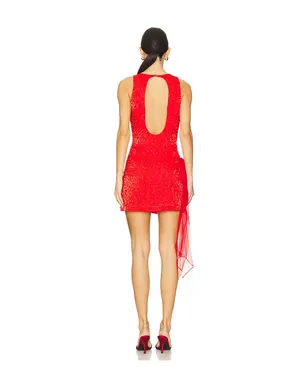 For Love & Lemons FROSTED ORGANZA ミニドレス - サムネイル3