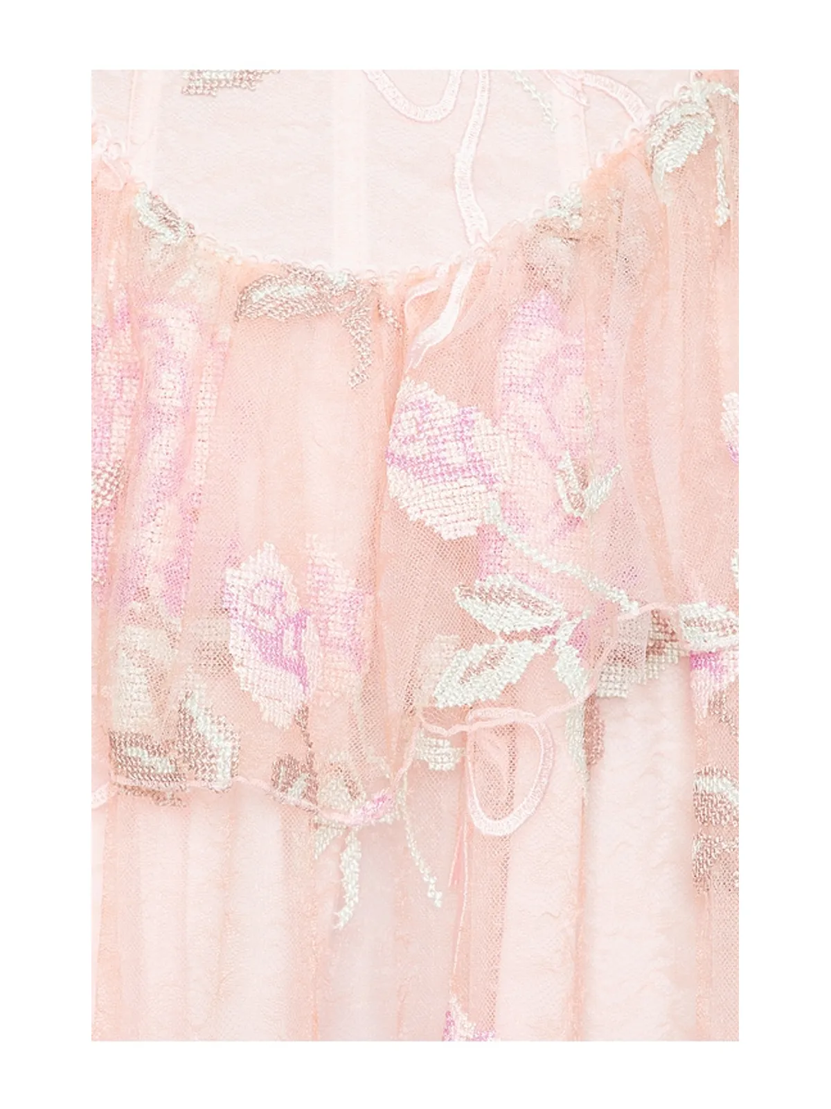 For Love & Lemons EMMELINE エンブロイダリーミディドレス - 画像4