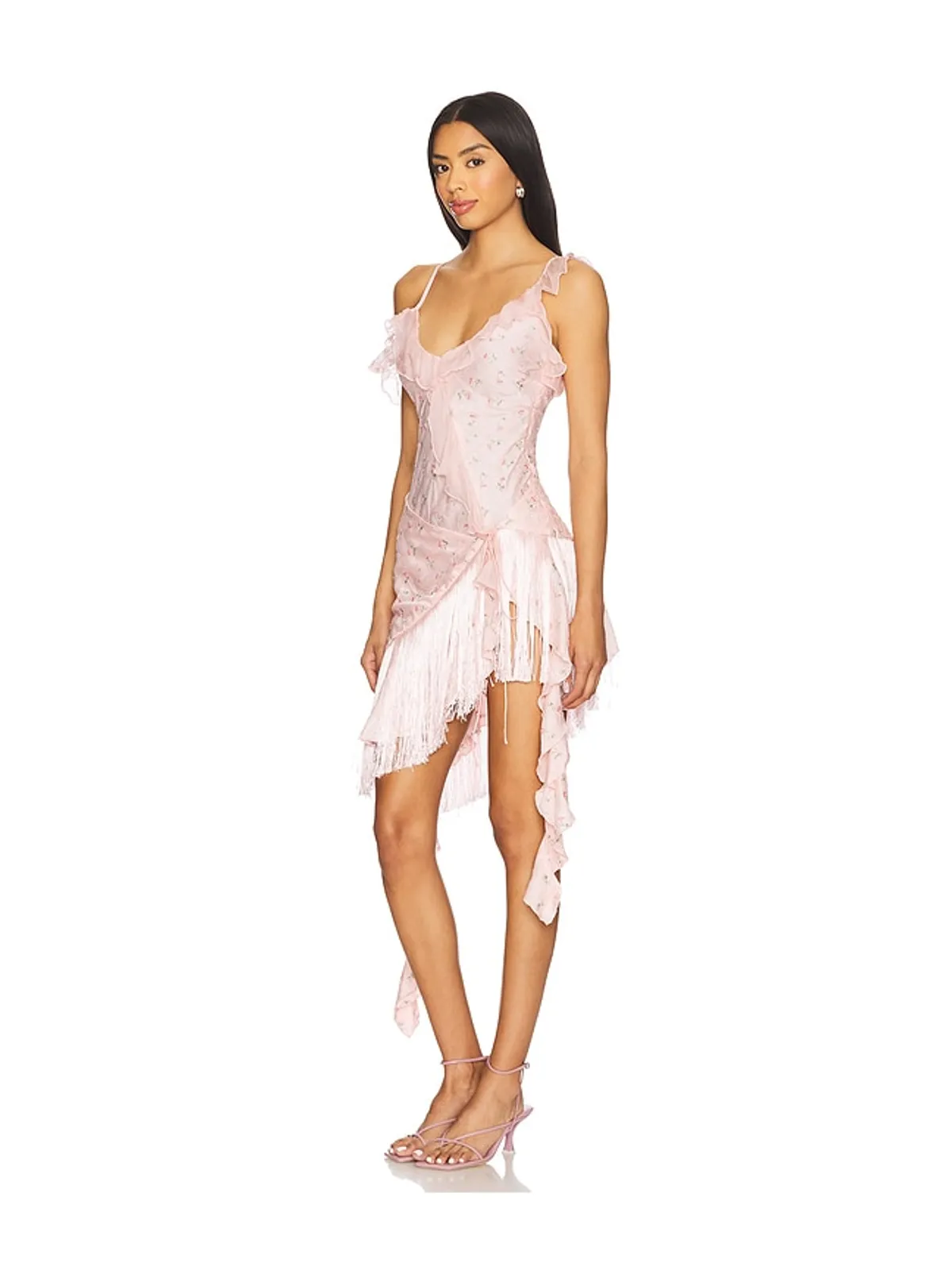 For Love & Lemons RASPBERRY ROSE ミニドレス - 画像3