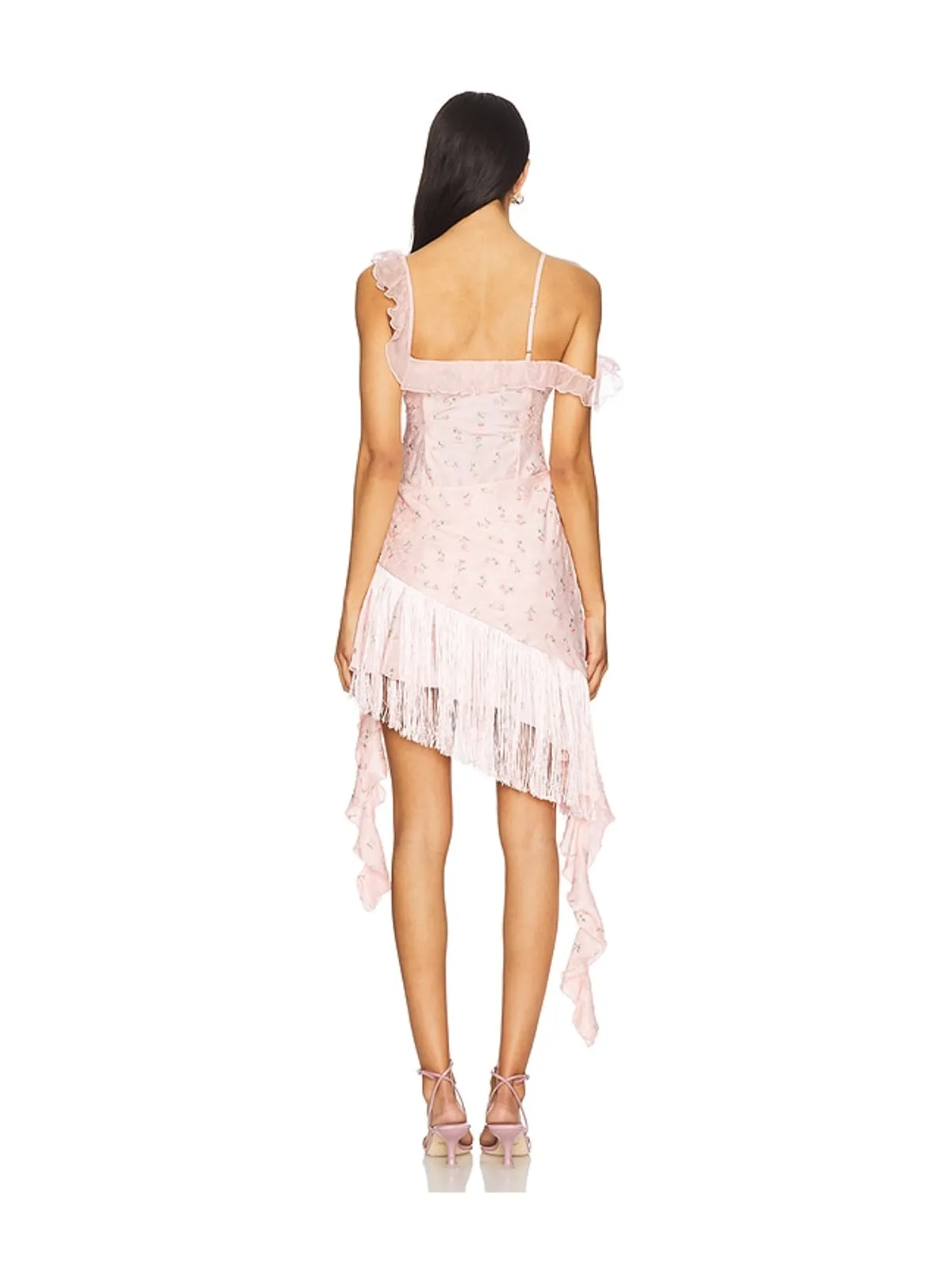 For Love & Lemons RASPBERRY ROSE ミニドレス - 画像4