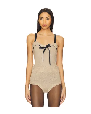 For Love & Lemons Solana Knit Tank Top - サムネイル1