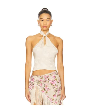 For Love & Lemons ESME スリーブレストップス - サムネイル1