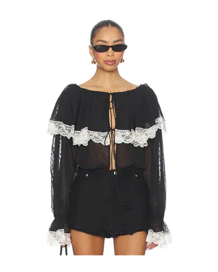 For Love & Lemons JUNE 長袖トップ - サムネイル1