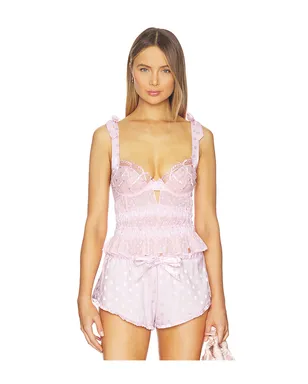 For Love & Lemons SLOTTED HEARTS トップ - サムネイル1