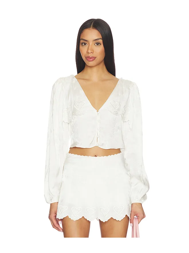 For Love & Lemons For Love & Lemons LOCKED HEARTS トップの商品画像