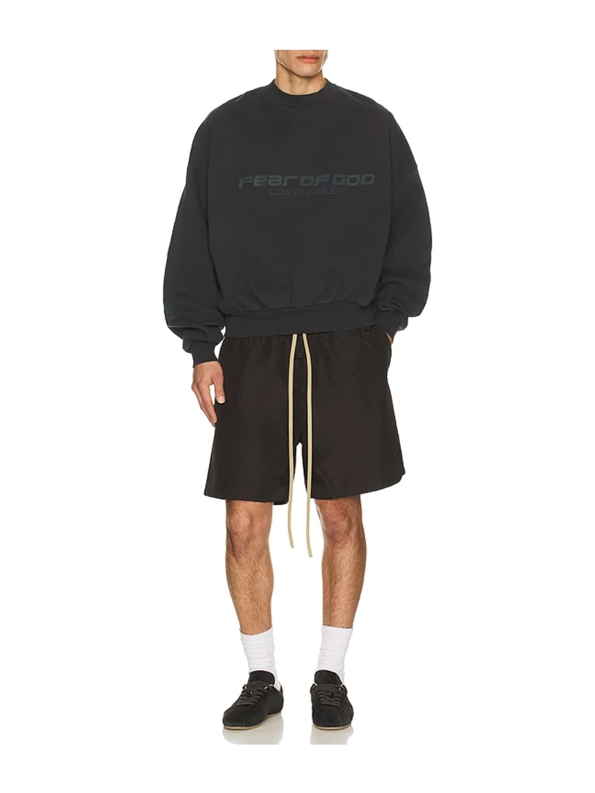 Fear of God ESSENTIALS CROPPED スウェットシャツ - 画像4