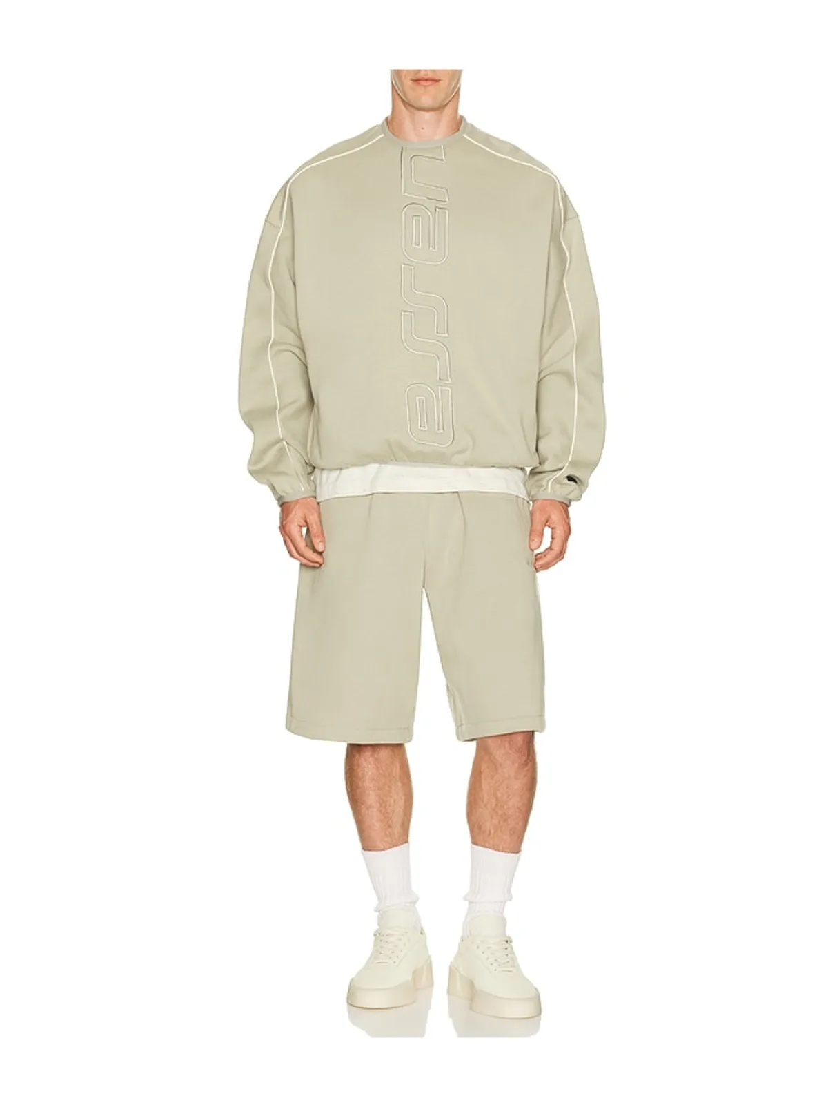 Fear of God ESSENTIALS ACTIVE TRACE スウェットショートパンツ - 画像4