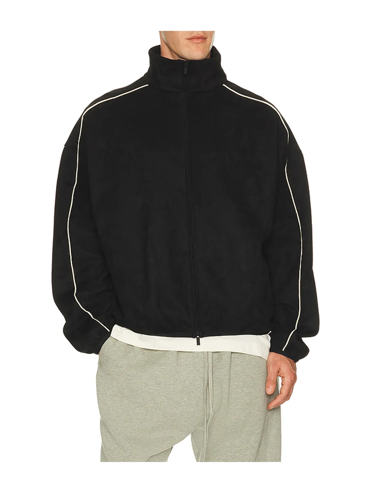 Fear of God ESSENTIALS SIGNTATURE トラックジャケット - 画像1