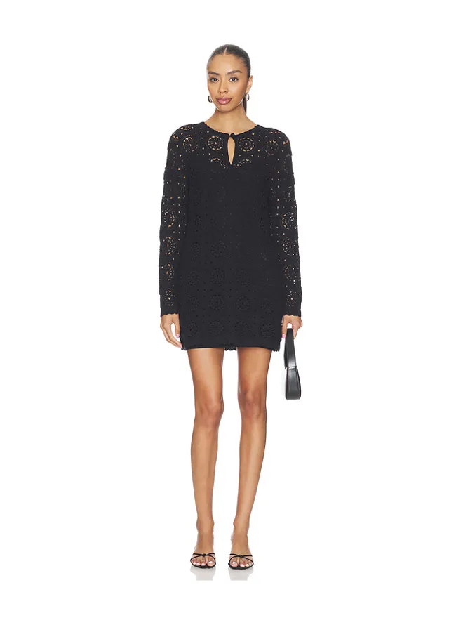 FRAME FRAME クロシェキーホールドレスの商品画像