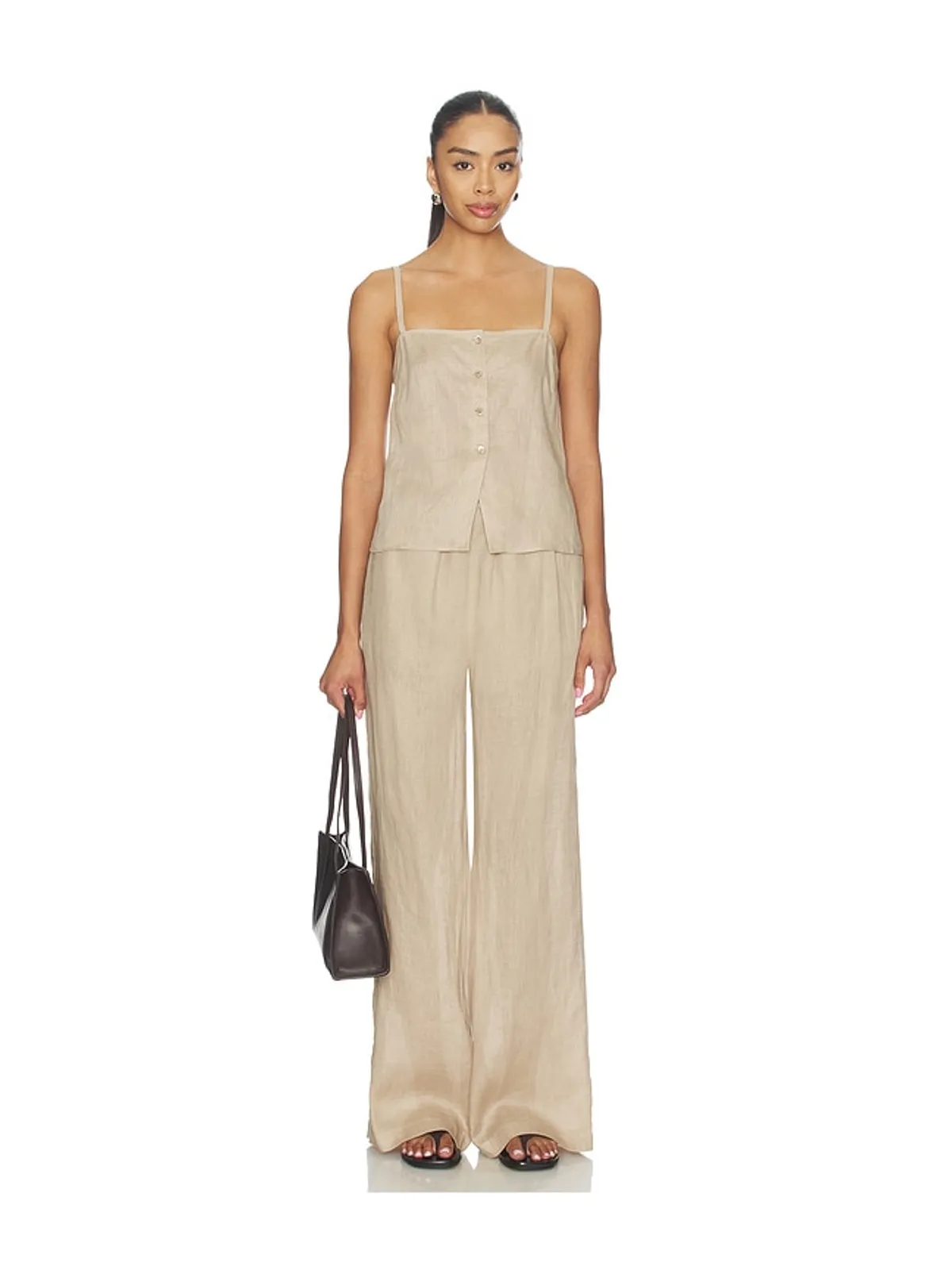FRAME The Linen Lounge Pant - 画像5