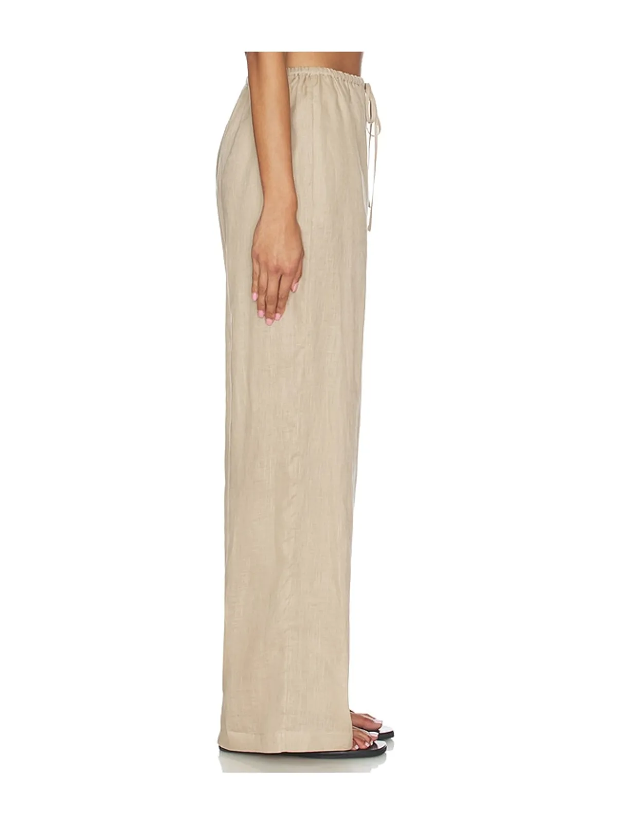 FRAME The Linen Lounge Pant - 画像3